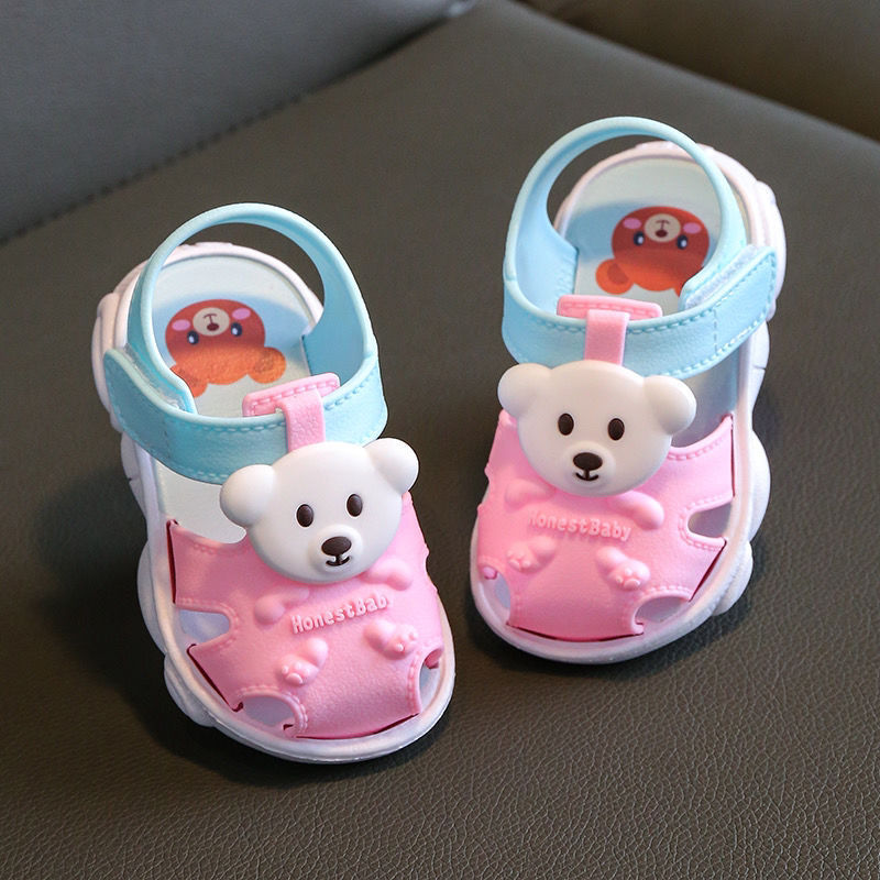 Baby Summer Plastic Soft Bottom Non-slip Shoes