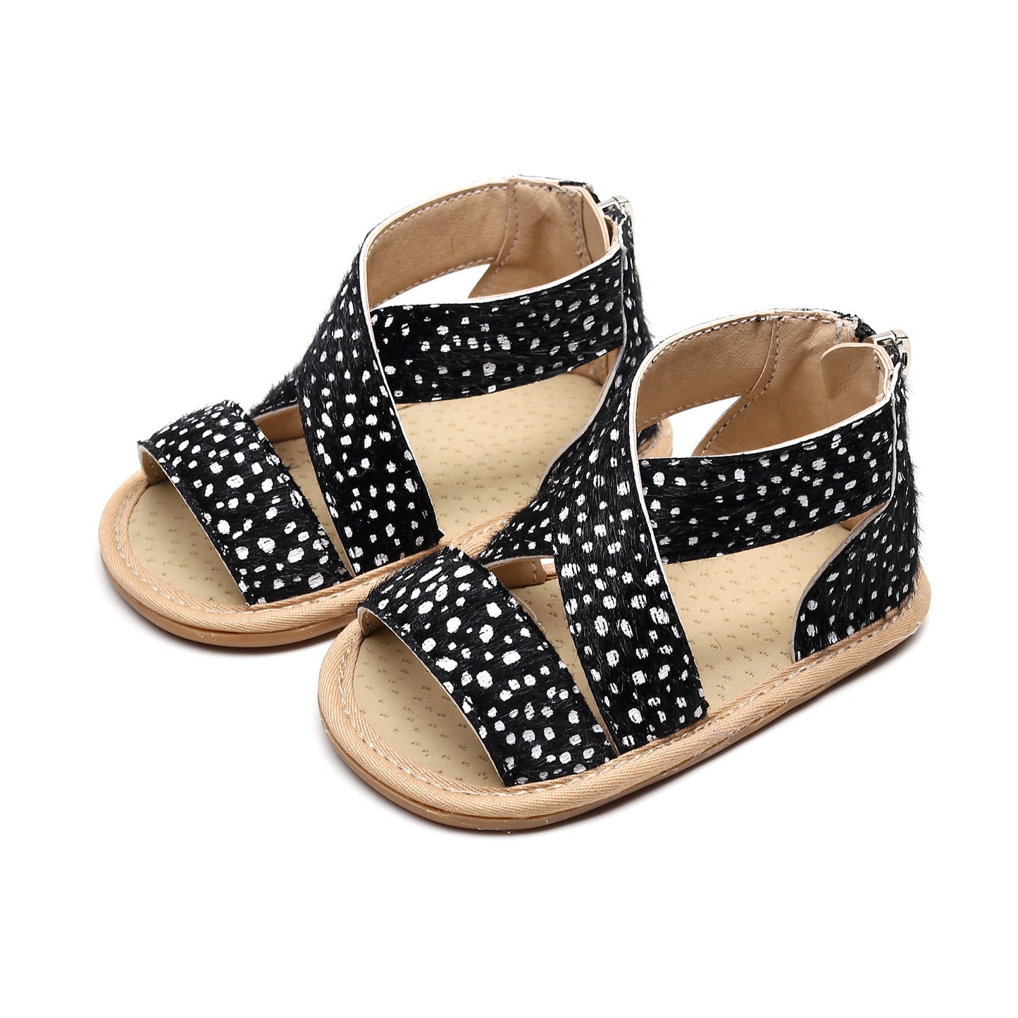 Children's Leopard Print Sandals Baby Toddler Non-slip Sole Children's Shoes