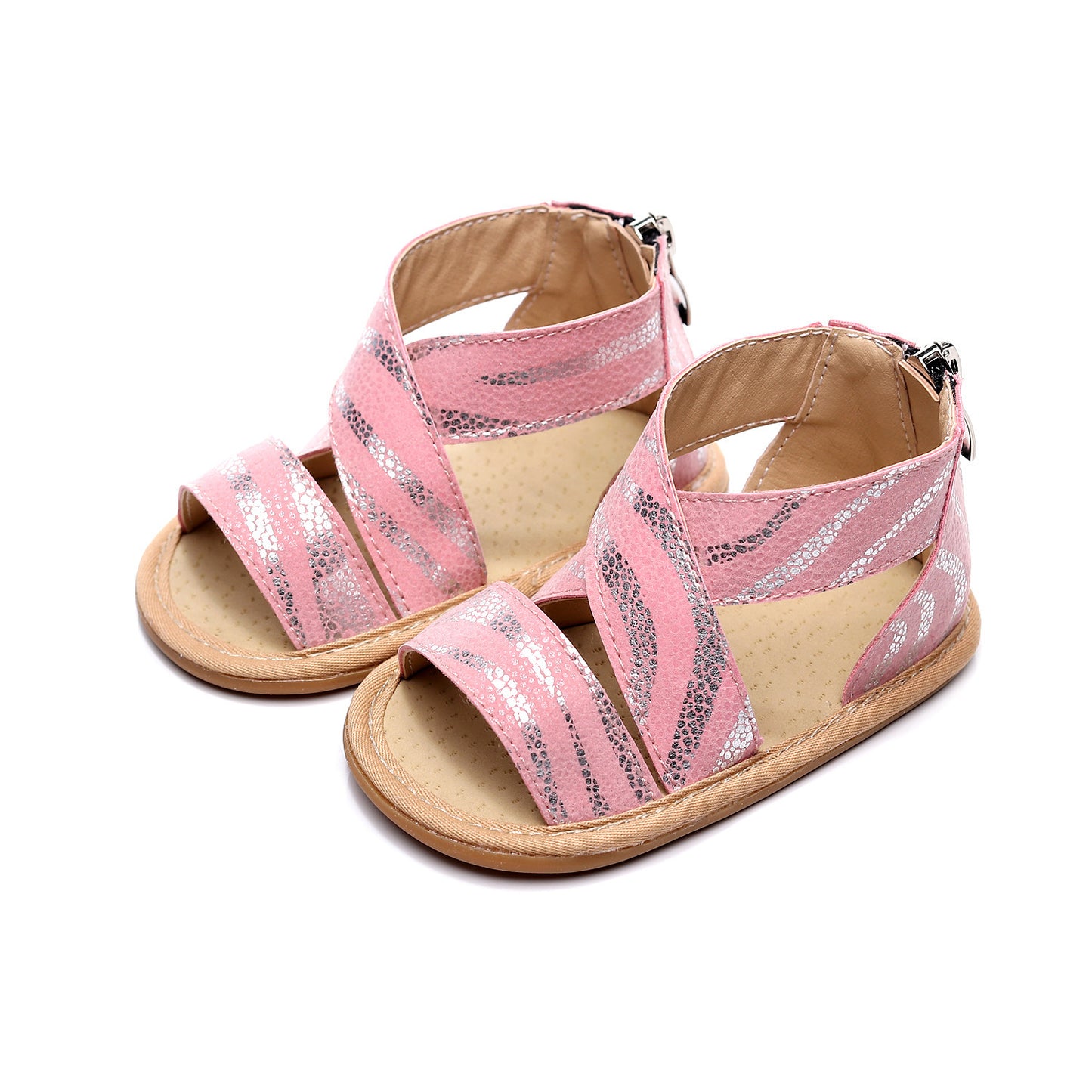 Children's Leopard Print Sandals Baby Toddler Non-slip Sole Children's Shoes