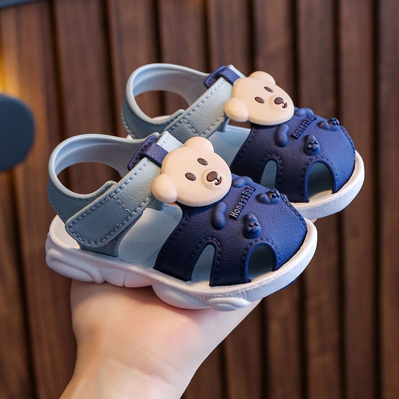 Baby Summer Plastic Soft Bottom Non-slip Shoes