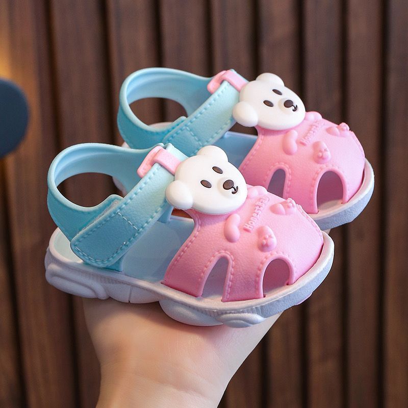 Baby Summer Plastic Soft Bottom Non-slip Shoes