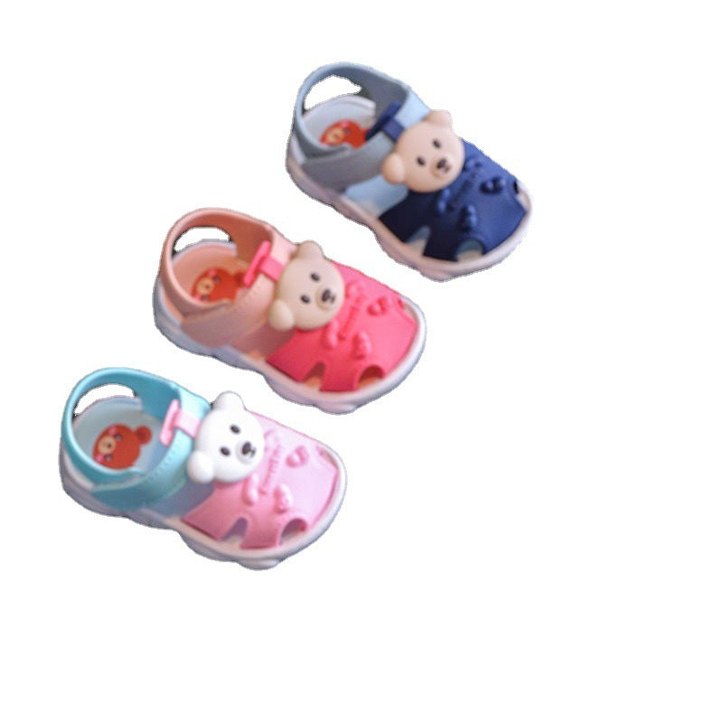 Baby Summer Plastic Soft Bottom Non-slip Shoes