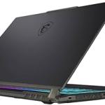 لابتوب MSI Cyborg 15 A13UC للألعاب، معالج Intel Core i5-13420H، ذاكرة 16GB، تخزين 512GB SSD، كرت RTX 3050 4GB، لوحة مفاتيح بإضاءة زرقاء، لون Translucent Black