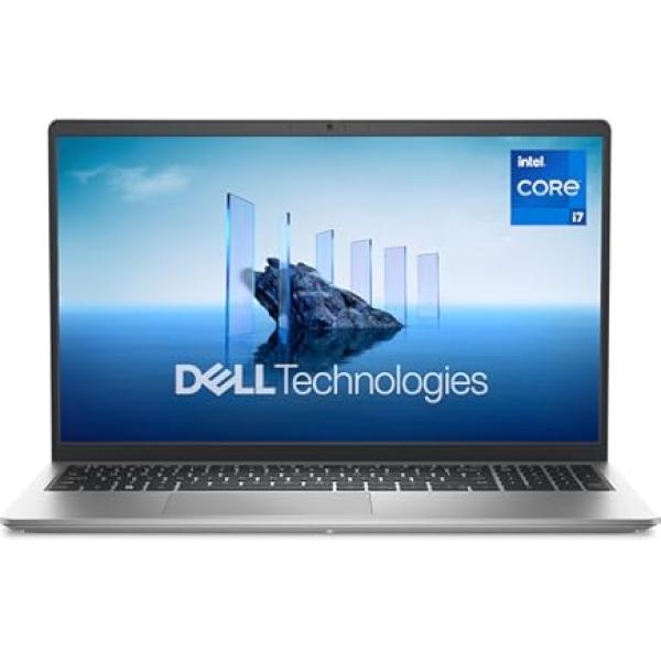لابتوب Dell DC15250، معالج Intel Core i5-13354، ذاكرة 8GB، تخزين 512GB SSD، Windows 11، تصميم عملي