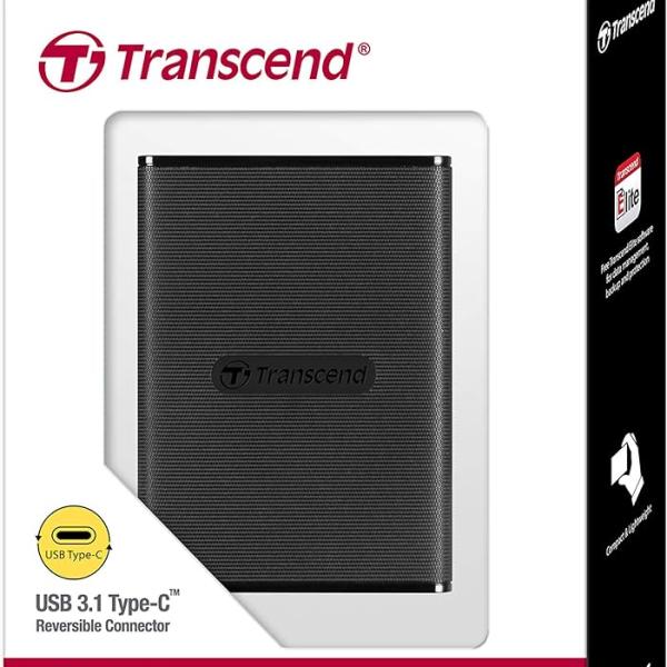 ترانسيند SSD خارجي 1 تيرابايت ESD270C USB 3.1 Gen 2 Type-C