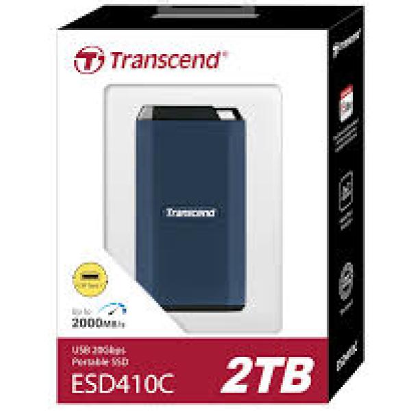 ترانسيند SSD خارجي 2 تيرابايت ESD410C USB 20Gbps Type-C