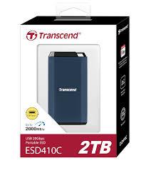 ترانسيند SSD خارجي 2 تيرابايت ESD410C USB 20Gbps Type-C
