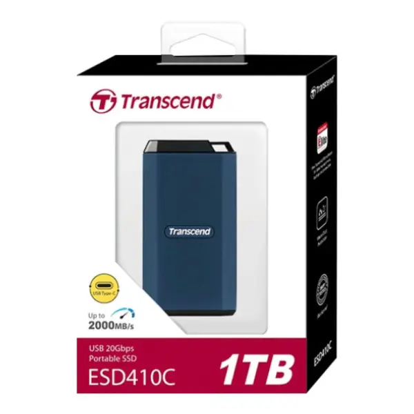 ترانسيند SSD خارجي 1 تيرابايت ESD410C USB 20Gbps Type-C